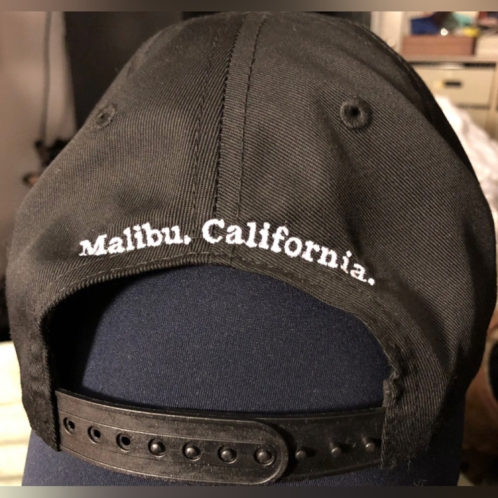 NEPTUNE’S NET Malibu California Hat Ball CAP Surfers Fav Ventura County Line NEW - Picture 3 of 5